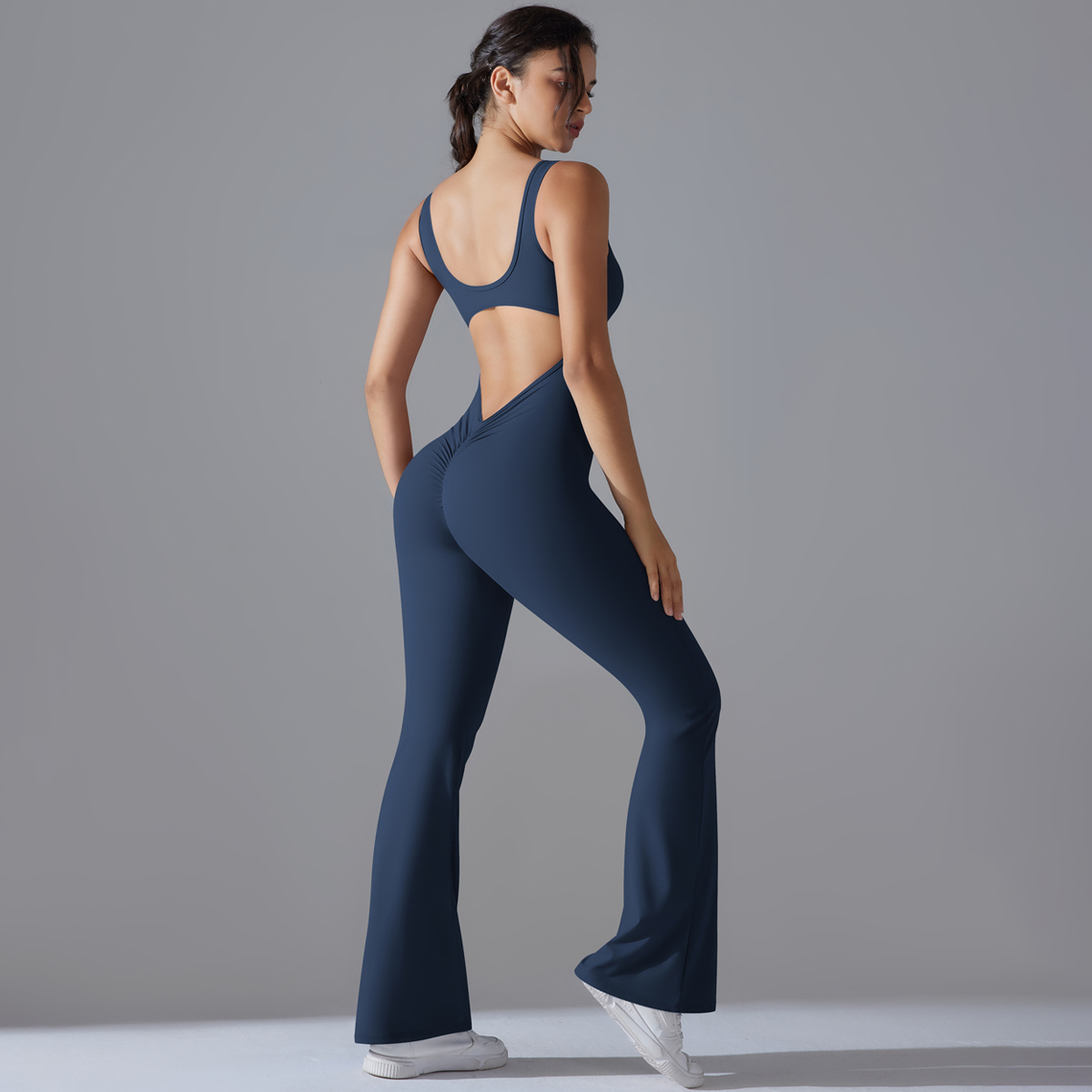 Sexy Back V Jumpsuit Gym Set W - Herbal Yoga 리뷰 및 가격