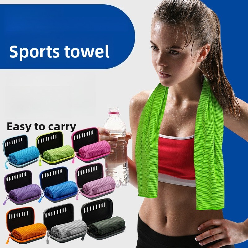 1Pcs Cooling Towel with EVA Bo - Herbal Yoga 리뷰 및 가격