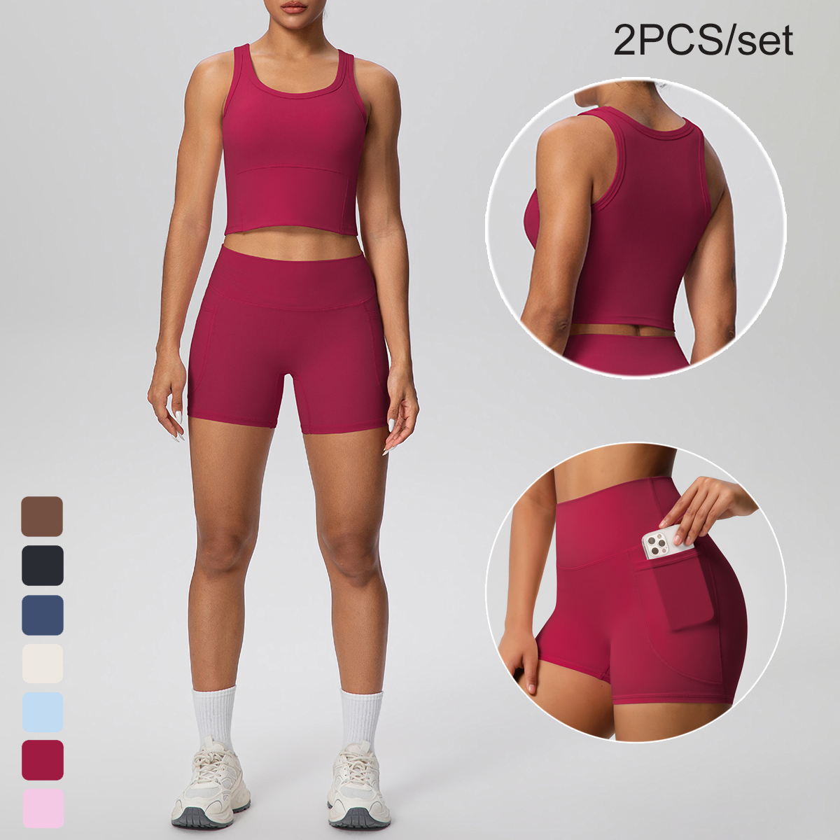 2PCS Women Summer Fitness Spor - Herbal Yoga 리뷰 및 가격