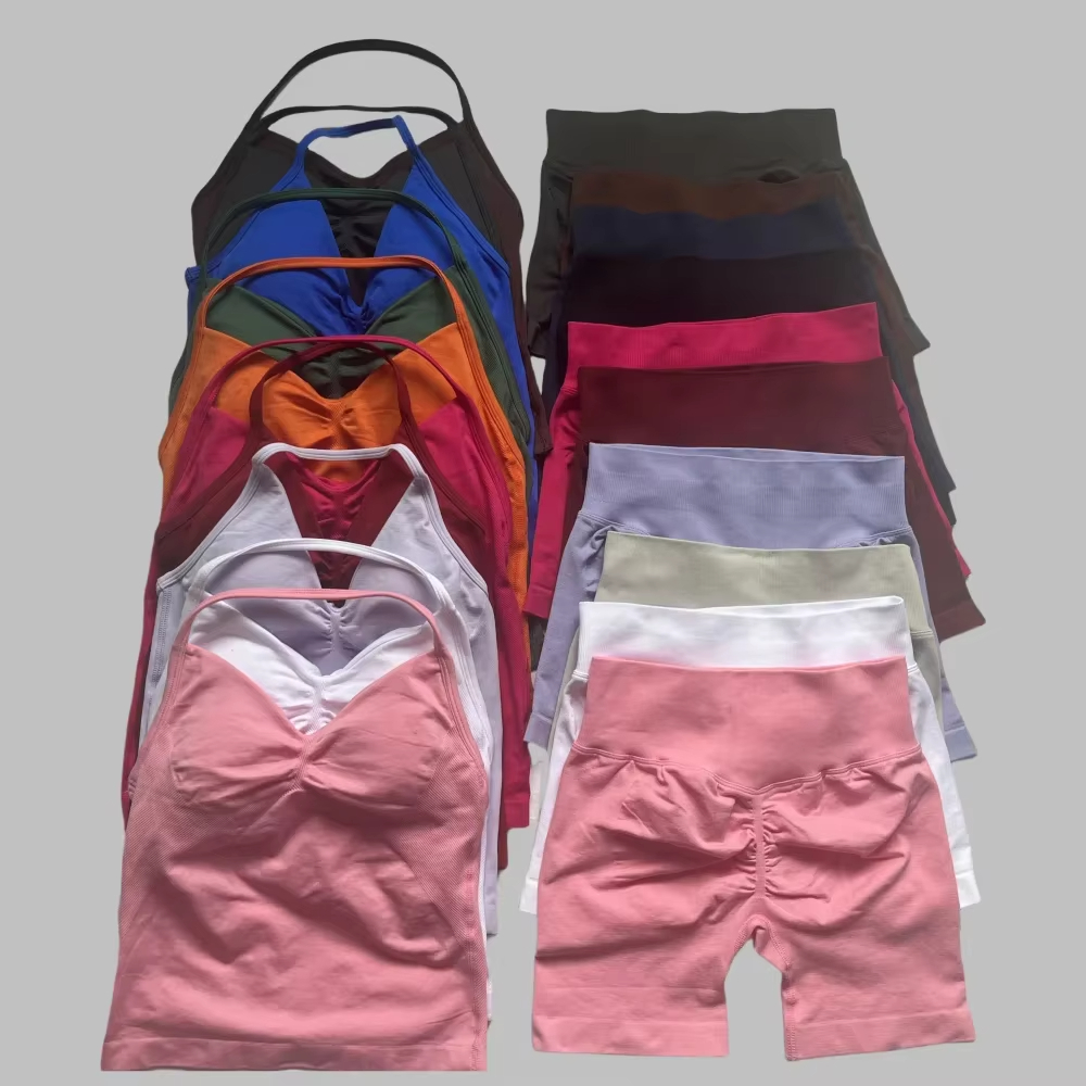 1-2 Pieces Gym Set Women Backl - Herbal Yoga 리뷰 및 가격