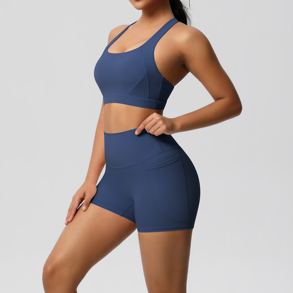 2PCS Sportswear With Pocketed  - Herbal Yoga 리뷰 및 가격